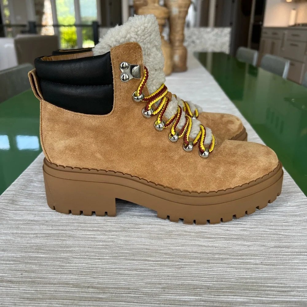 Marc Fisher LTD Nairy Leather Boot SIZE: 7 - Picture 7 of 14